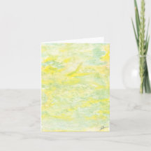 Carte de 4" x 5,6" pliée - "Paraíso"