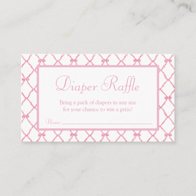 Carte de Baby shower à rabat de  de la poubelle ro (Devant)