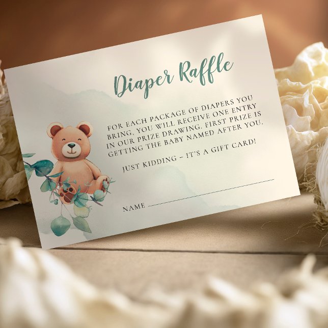 Carte de Baby shower de carafe de couches (Créateur téléchargé)