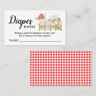 Carte de Baby shower de rabat au rabat pour animau