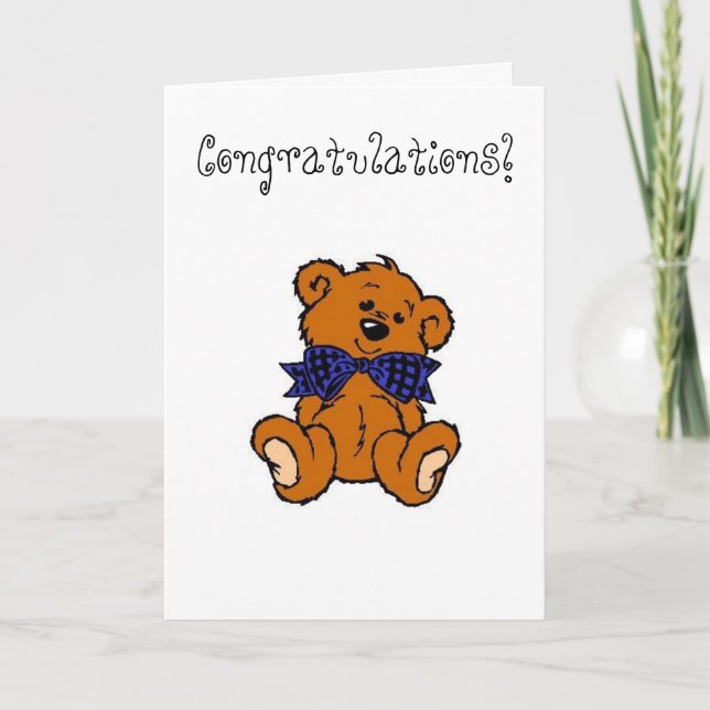 Carte de baby shower de Sociopath (Devant)