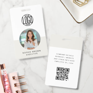 Carte de badge nominatif | Badge d'identification
