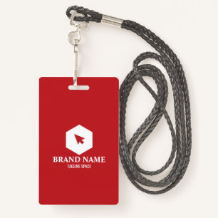 Carte de Badge Vertical Bussines