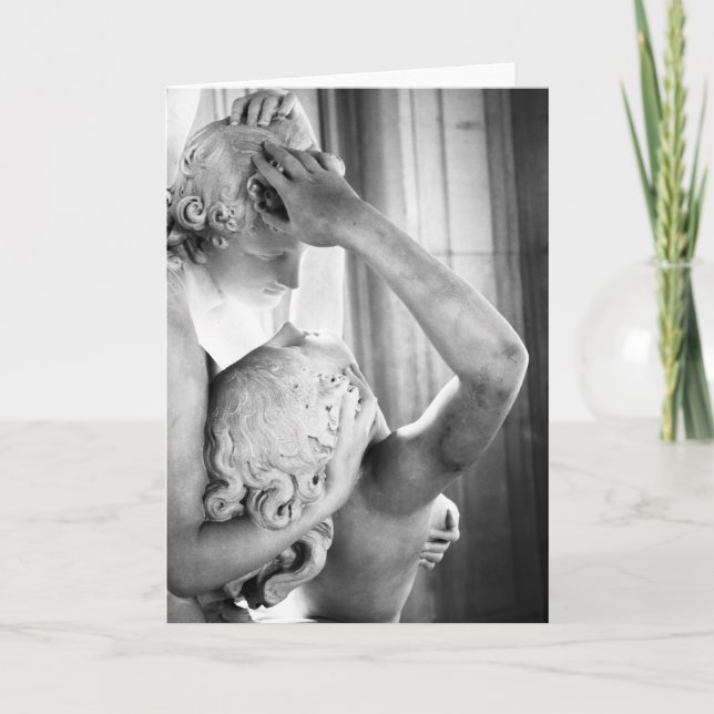 Carte de baiser de Cupid (Devant)