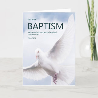 Carte De Baptême Religieux Pour Adultes Bible Vers