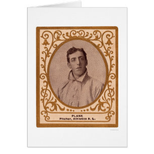 Carte de base-ball de planche d'Eddie 1909