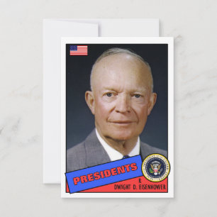 Carte de base-ball Dwight D. Eisenhower