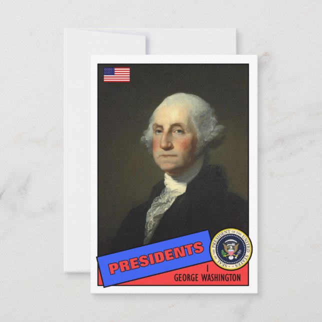 Carte de base-ball George Washington (Devant)