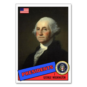 Carte de base-ball George Washington