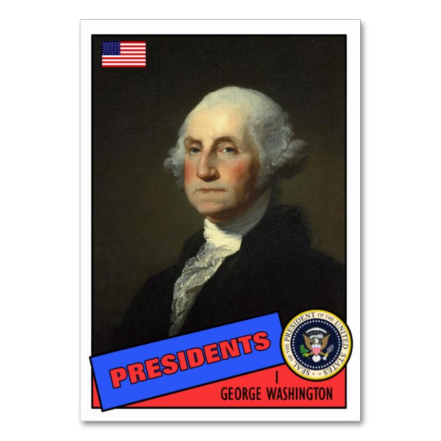 Carte de base-ball George Washington (Par défaut)
