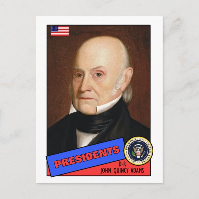 Carte de base-ball John Quincy Adams (Devant)