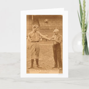 Carte de base-ball vintage 1887