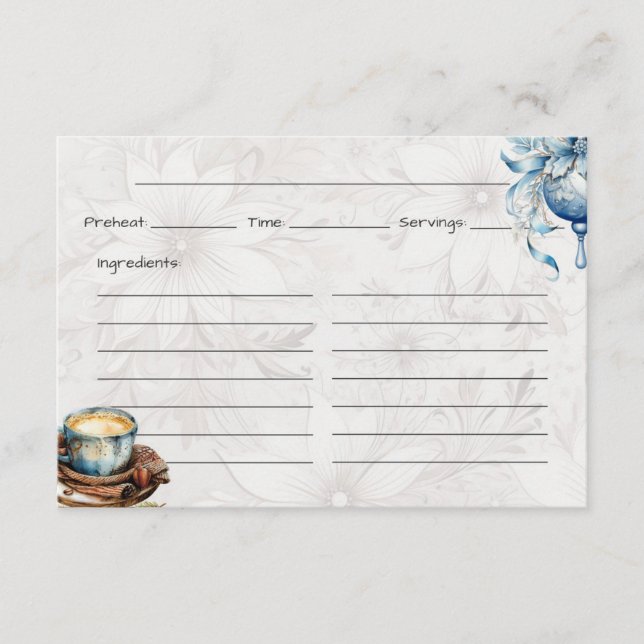 Carte de base du matin de Noël (Devant)