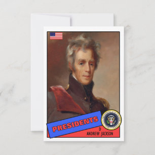 Carte de baseball Andrew Jackson