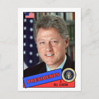 Carte de baseball Bill Clinton