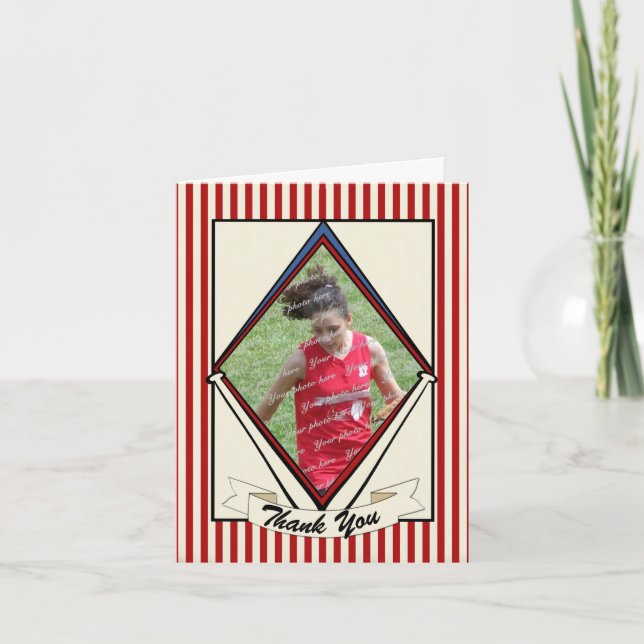 Carte de baseball de Vintage (Devant)