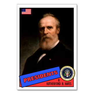 Carte de baseball Rutherford B. Hayes