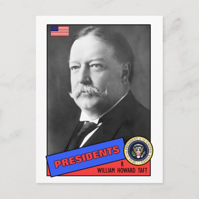 Carte de baseball William Howard Taft (Devant)