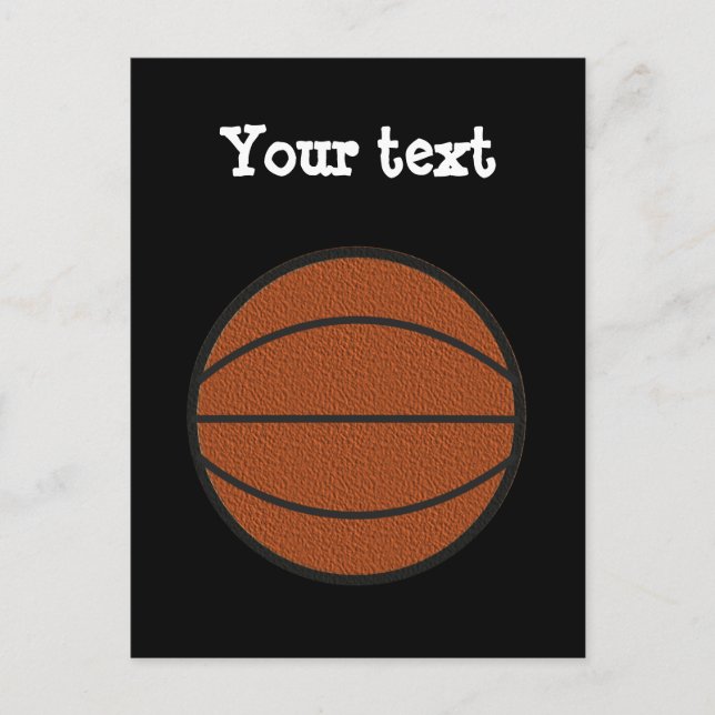 Carte de basket-ball (Devant)