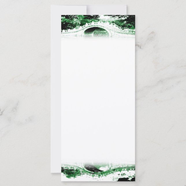 Carte de bâti de pont historique (Devant)