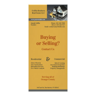 Carte de bâti d'entreprise immobilier