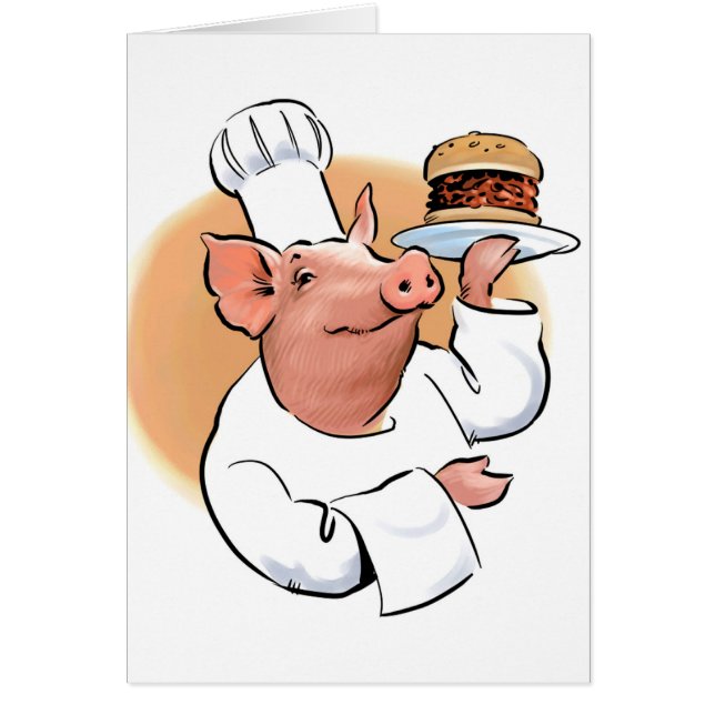Carte de BBQ de porc (Devant)