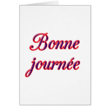 Carte de beau jour