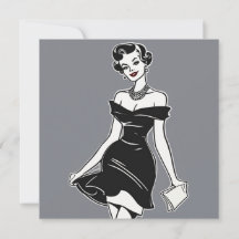 Carte de beauté noire LBD : Sophistication sans ef