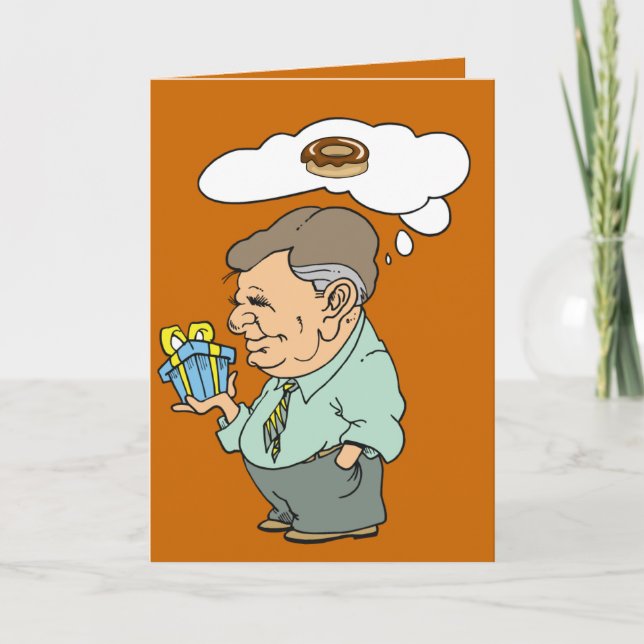 Carte de beignet de père (Devant)