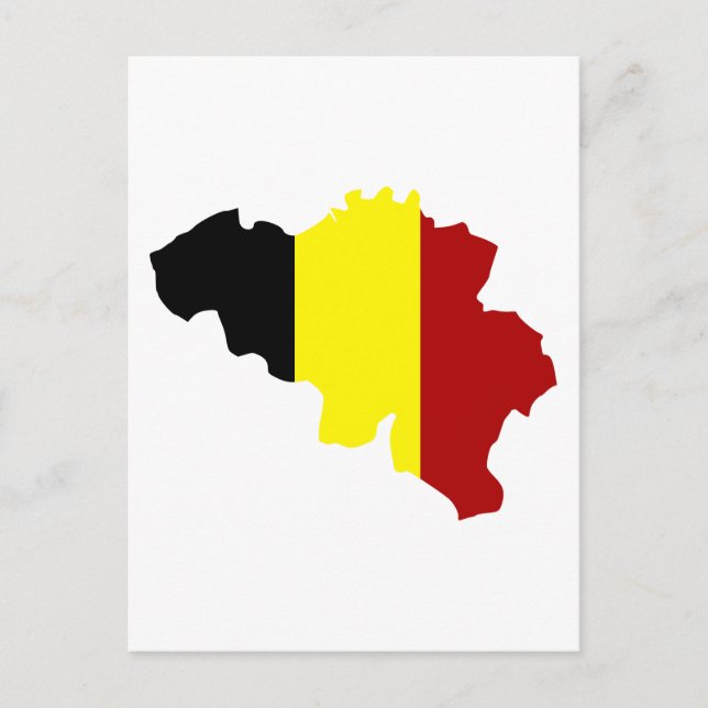 Carte de Belgique (Devant)