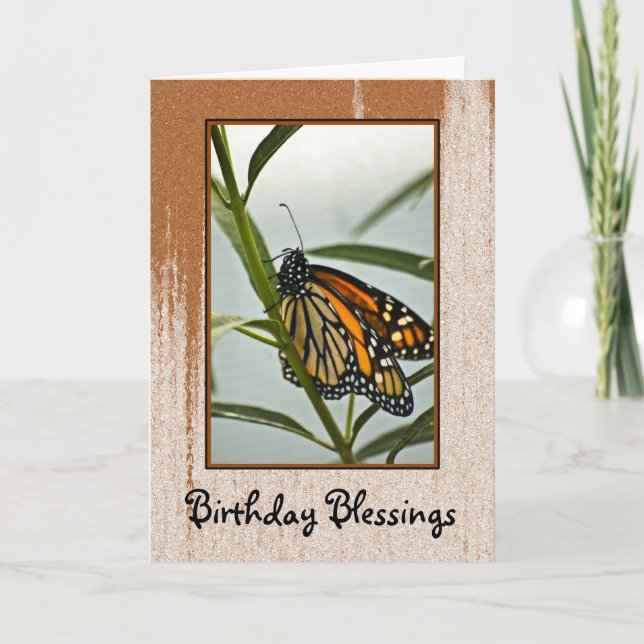 Carte de Bénédiction d'anniversaire (Devant)