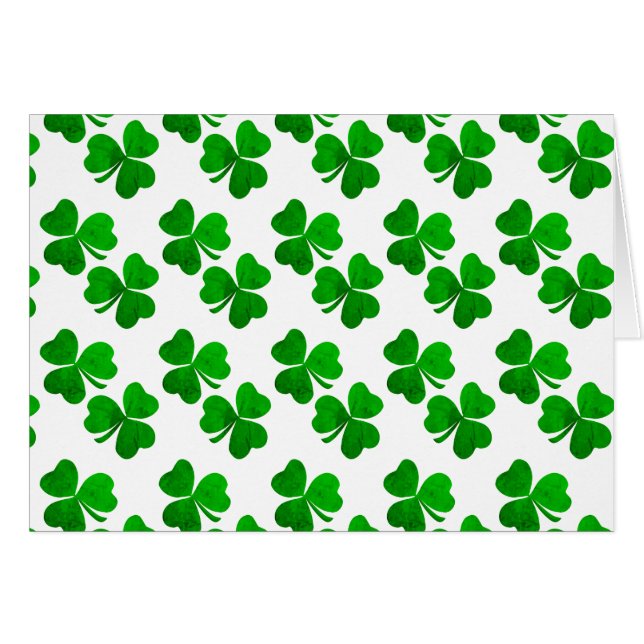 Carte de bénédiction du mariage irlandais (Devant horizontal)