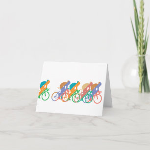 Carte de billet de vélo