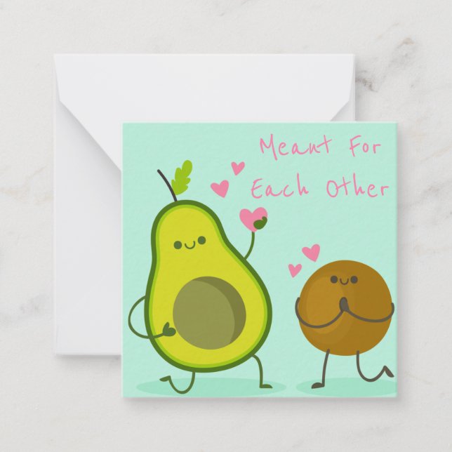 Carte de billet pour la Saint-Valentin (Devant)