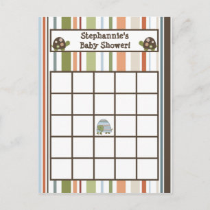 Carte de bingo écrite Laguna Beach Turtle Frog Pon