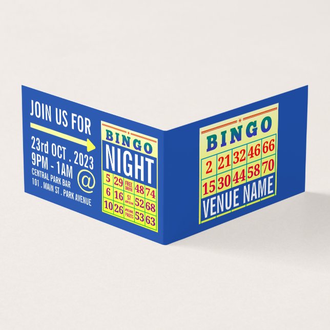 Carte de Bingo, Gestionnaire de Bingo Détaillé (Extérieur)
