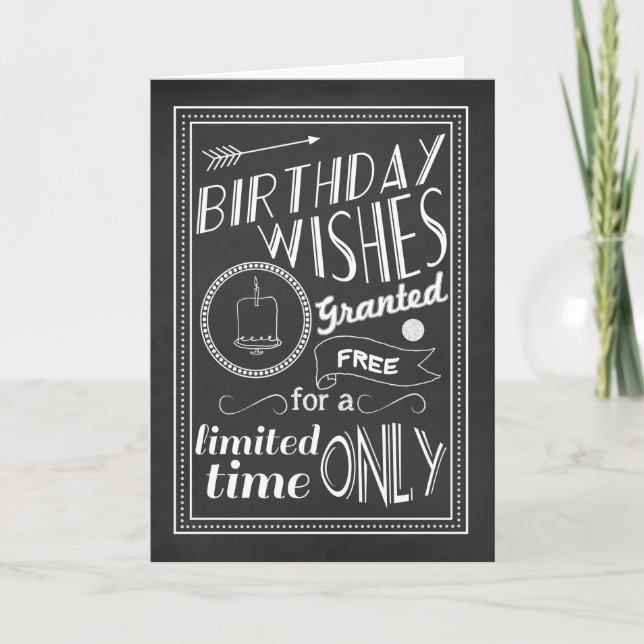Carte de Birthday (Devant)