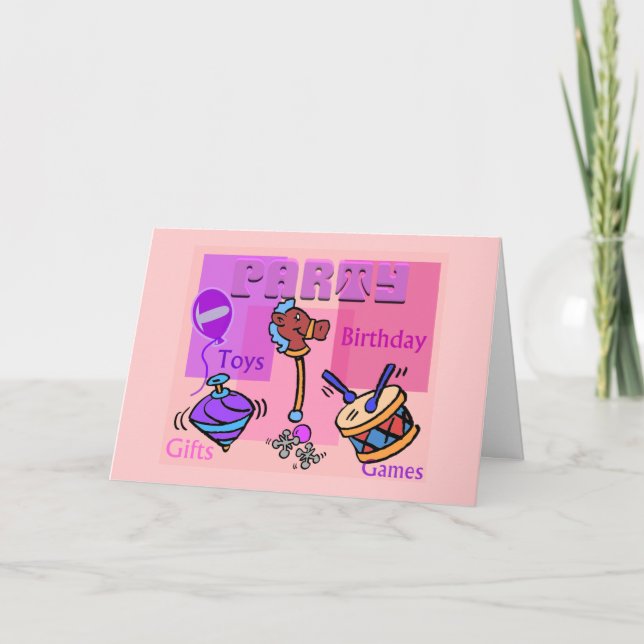 Carte de Birthday (Devant)