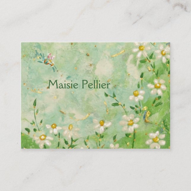 Carte de bizness de marguerite (Devant)