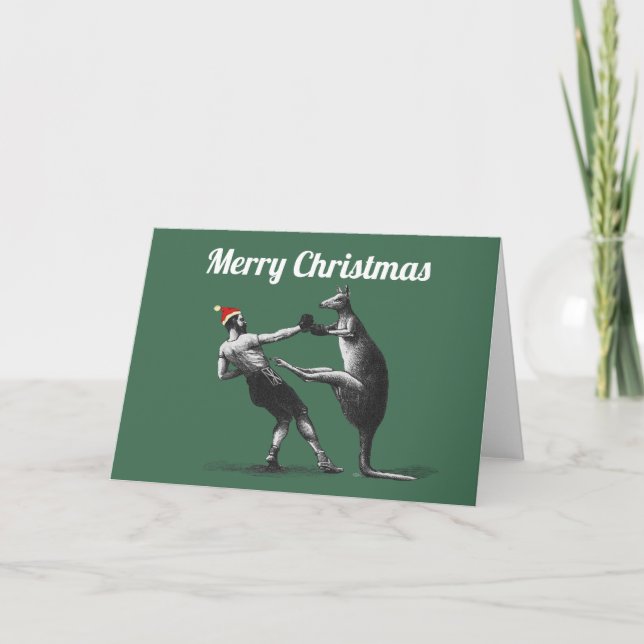 Carte de boîte de Noël (Devant)