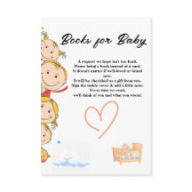 Carte de boîtier baby shower