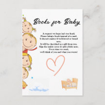 Carte de boîtier baby shower
