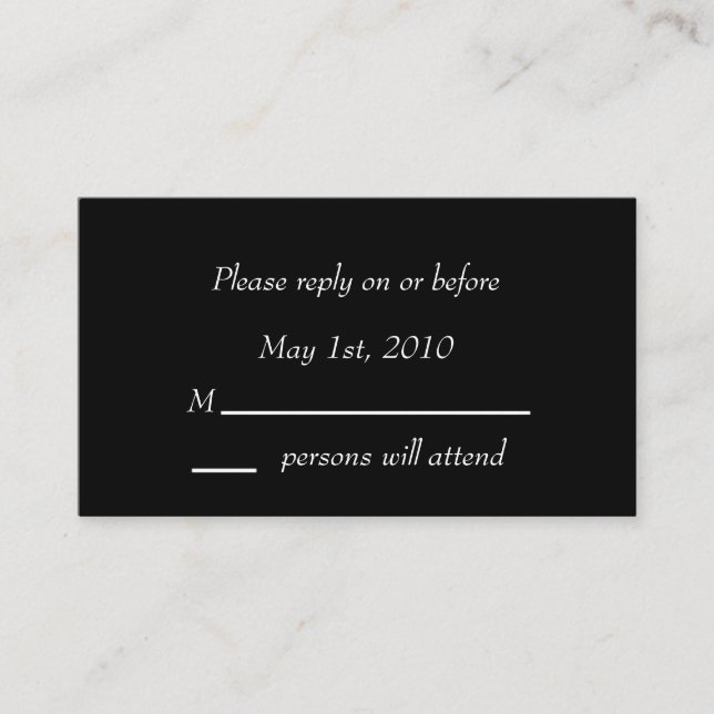 Carte de boîtier Black Blossom (Devant)