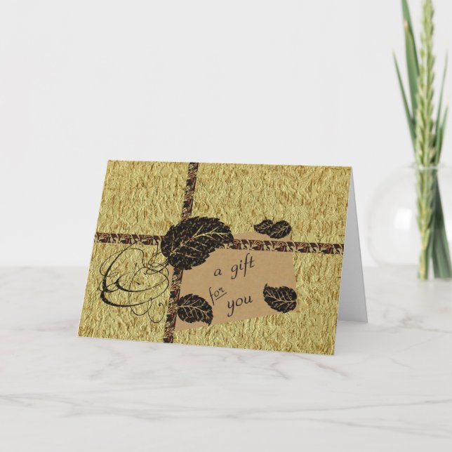Carte de boîtier cadeau (Devant)