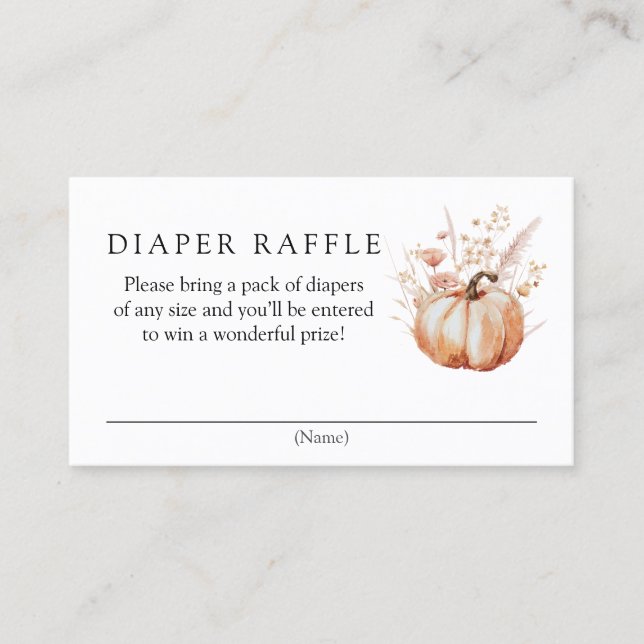 Carte de boîtier Citrouille de couches rose (Devant)