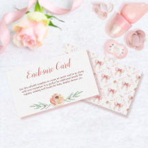 Carte de boîtier Coquette Bow et Floral