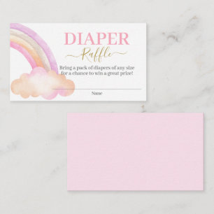 Carte de boîtier de broche Rainbow Diaper