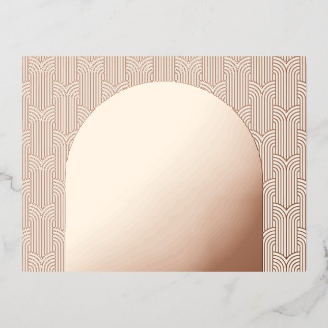 Carte de boîtier de détail géométrique (Recto)