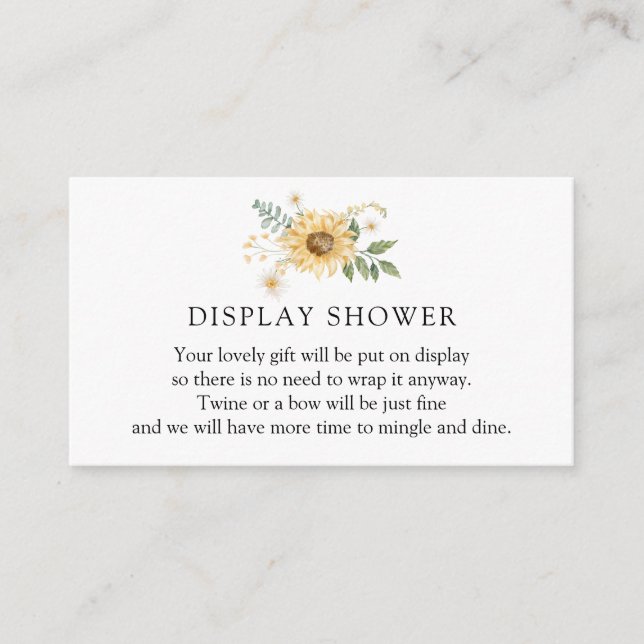 Carte de boîtier de douche à écran tournesol et ma (Devant)