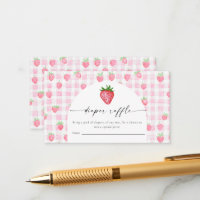 Carte de boîtier de douche Berry Sweet Strawberry 